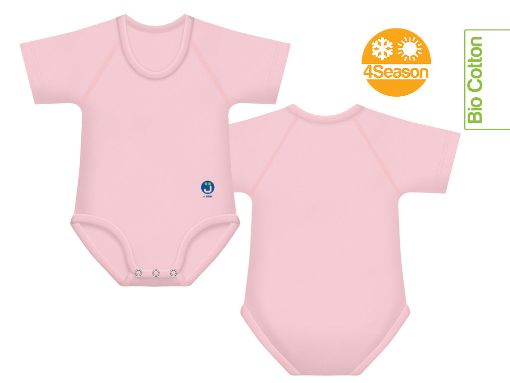 J BIMBI | mitwachsender Baby-Body | aus Bio-Baumwolle | 4SEASON | SOLID COLOR - ADViKiDS