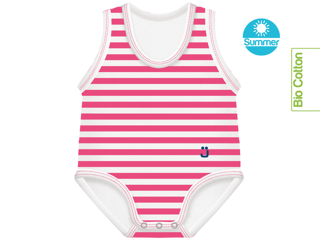 Mitwachsender Baby-Body aus Bio-Baumwolle (SOMMER) - ADViKiDS