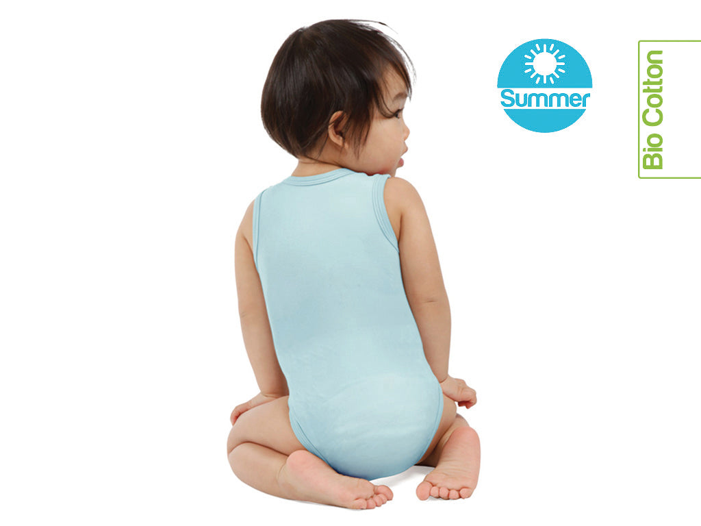 J BIMBI | mitwachsender Baby-Body | aus Bio-Baumwolle | SOMMER | SOLID COLOR - ADViKiDS