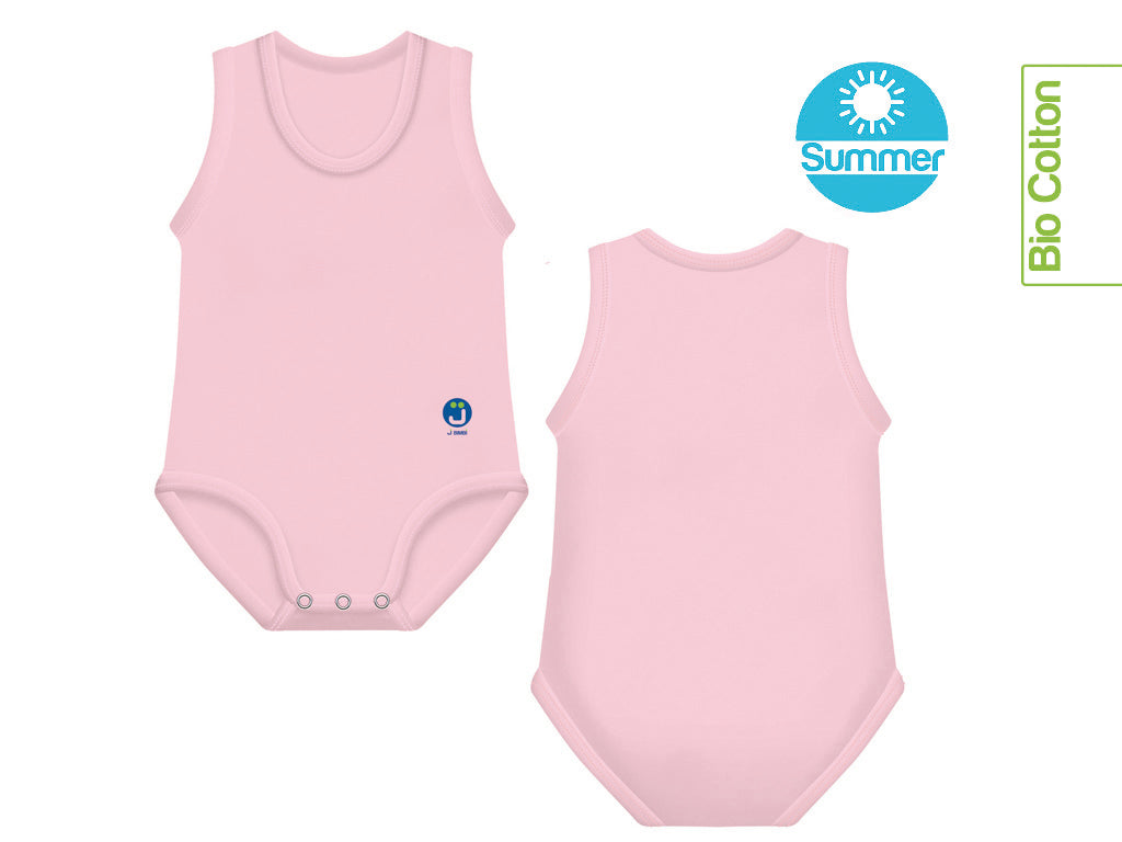 J BIMBI | mitwachsender Baby-Body | aus Bio-Baumwolle | SOMMER | SOLID COLOR - ADViKiDS