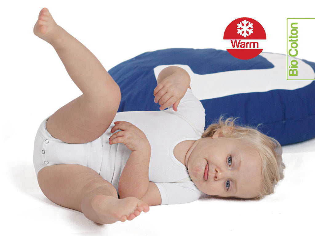 J BIMBI | mitwachsender Baby-Body | aus Bio-Baumwolle | WINTER | SOLID COLOR - ADViKiDS
