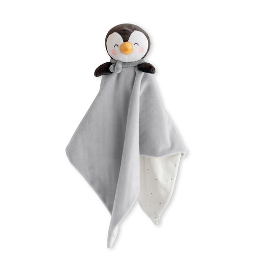 SARO | Schmusetuch „Pinguin“  | Grau - ADViKiDS
