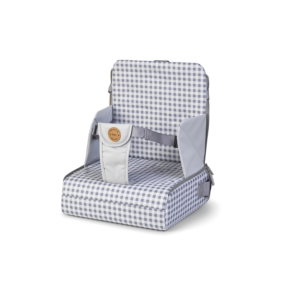 SARO | Reisehochstuhl „Vichy" | Grau - ADViKiDS