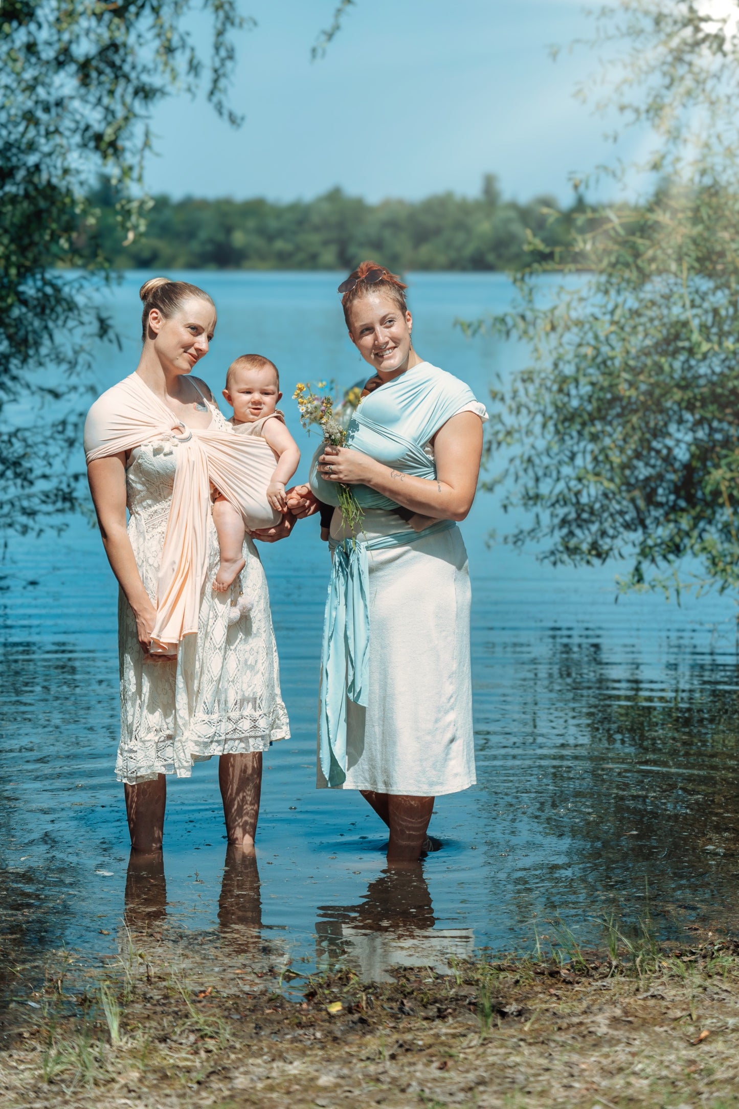 AYALO - AQUA WRAP | perfekt im Wasser | perfekt zum Duschen | aus Yogatex-Material