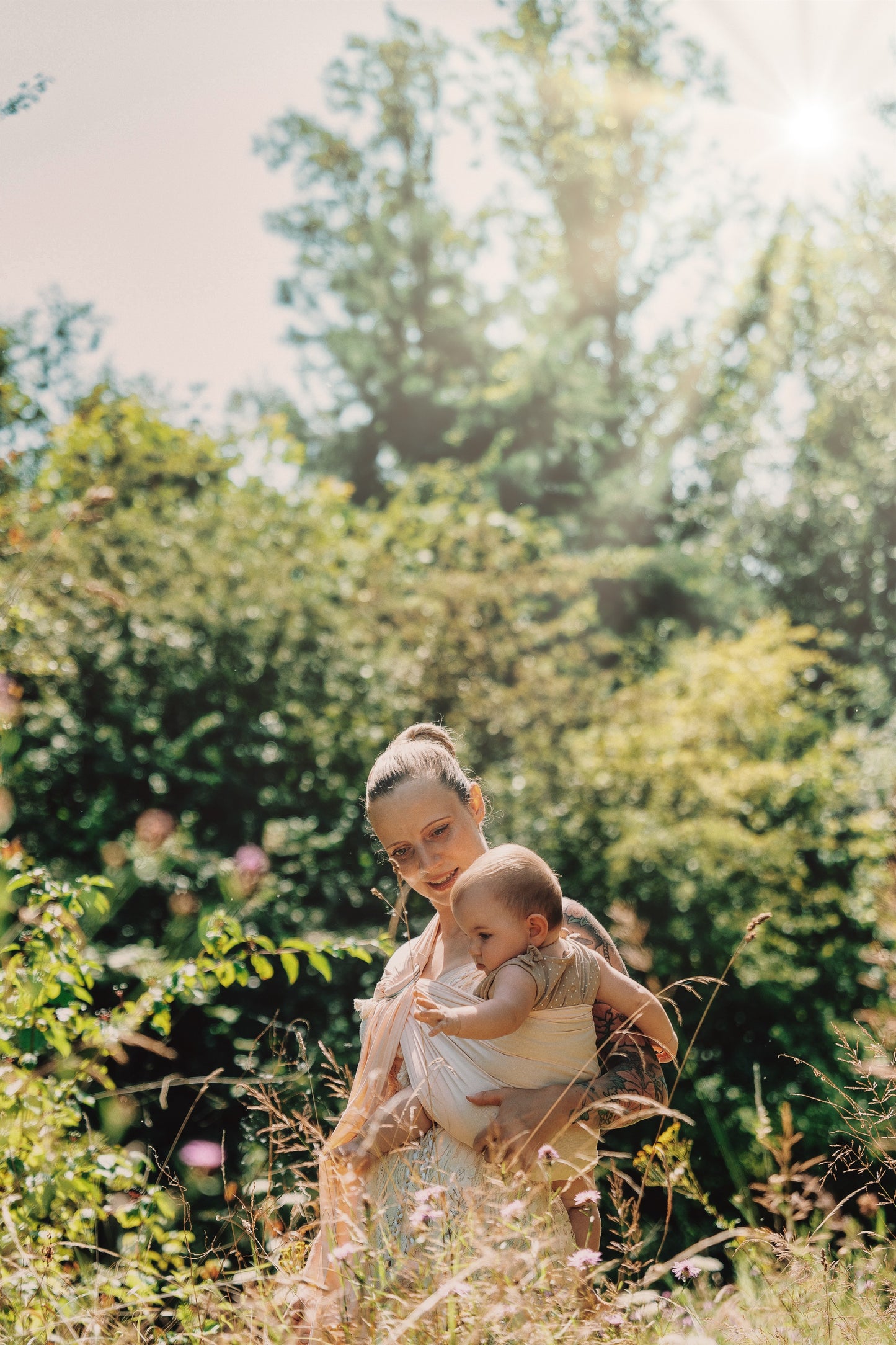 AYALO - AQUA RING SLING | perfekt im Wasser | perfekt zum Duschen | aus Yogatex-Material - ADViKiDS