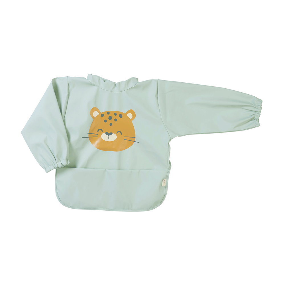 SARO | Ärmellätzchen wasserdicht "Leopard" | Mint