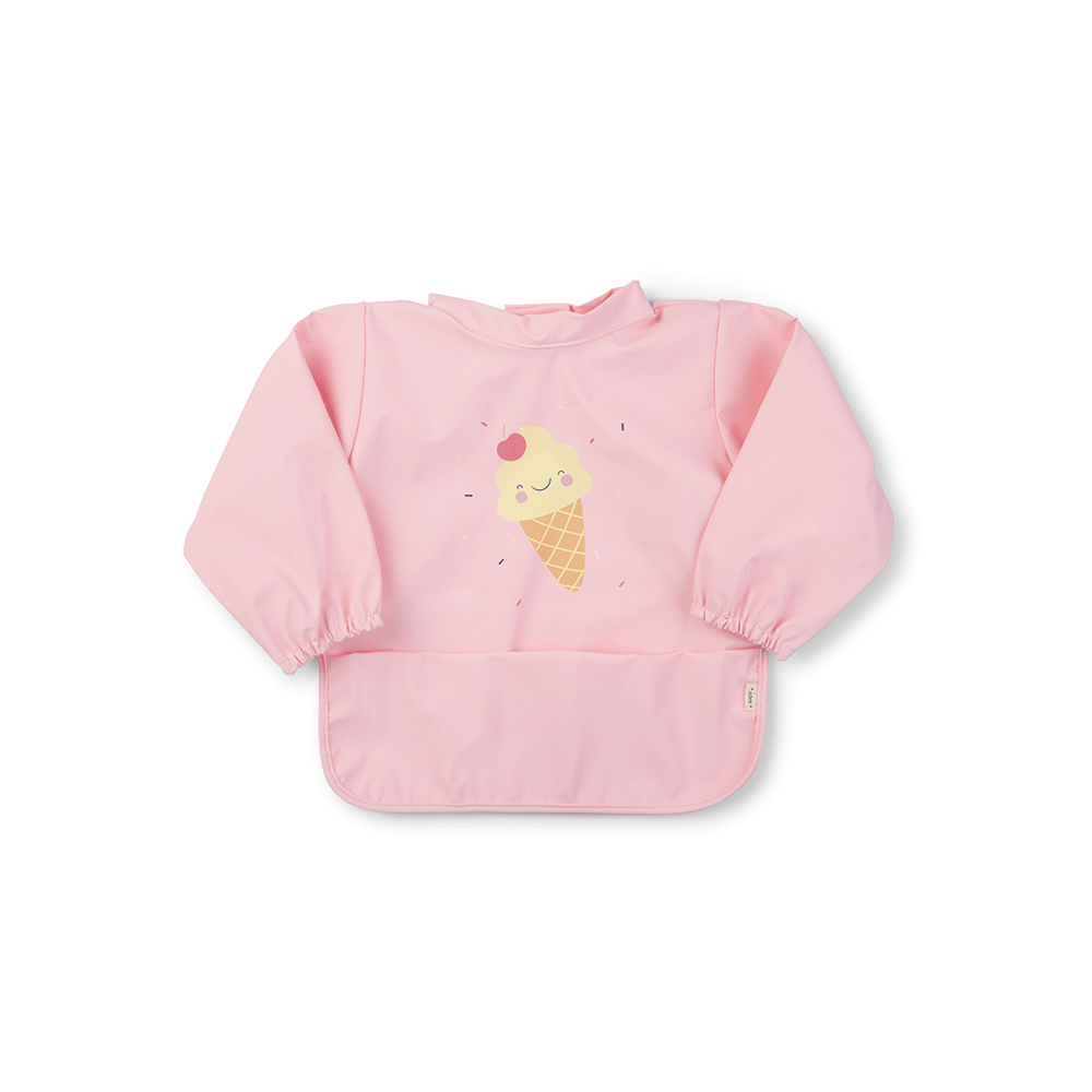 SARO | Ärmellätzchen wasserdicht "Eiscreme" | Pink