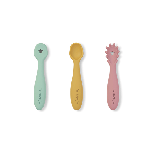 SARO | Kinder Besteck 3tlg | Bunt