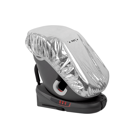 SARO | Hitzeschutz-Bezug für Kinderautositz | Silber