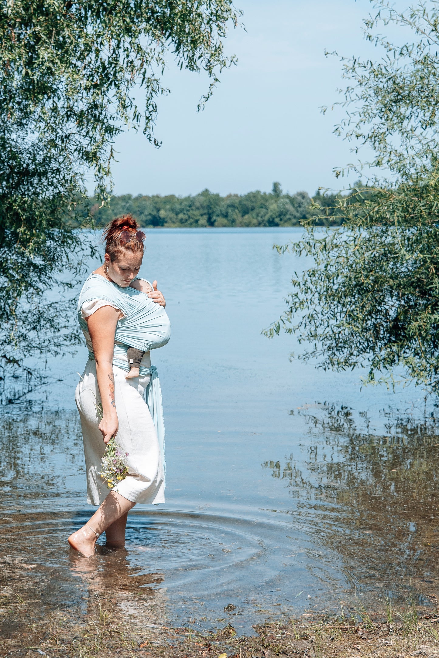 AYALO - AQUA WRAP | perfekt im Wasser | perfekt zum Duschen | aus Yogatex-Material