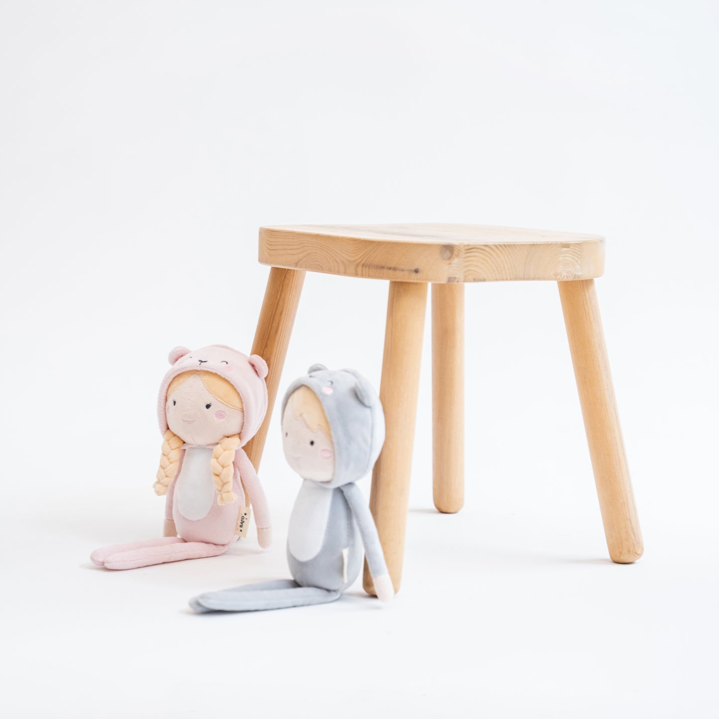 SARO | Plüschpuppe „Luna" | Rosa