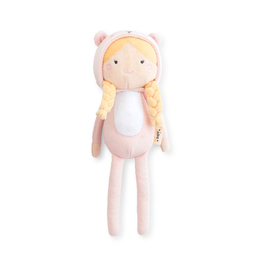 SARO | Plüschpuppe „Luna" | Rosa