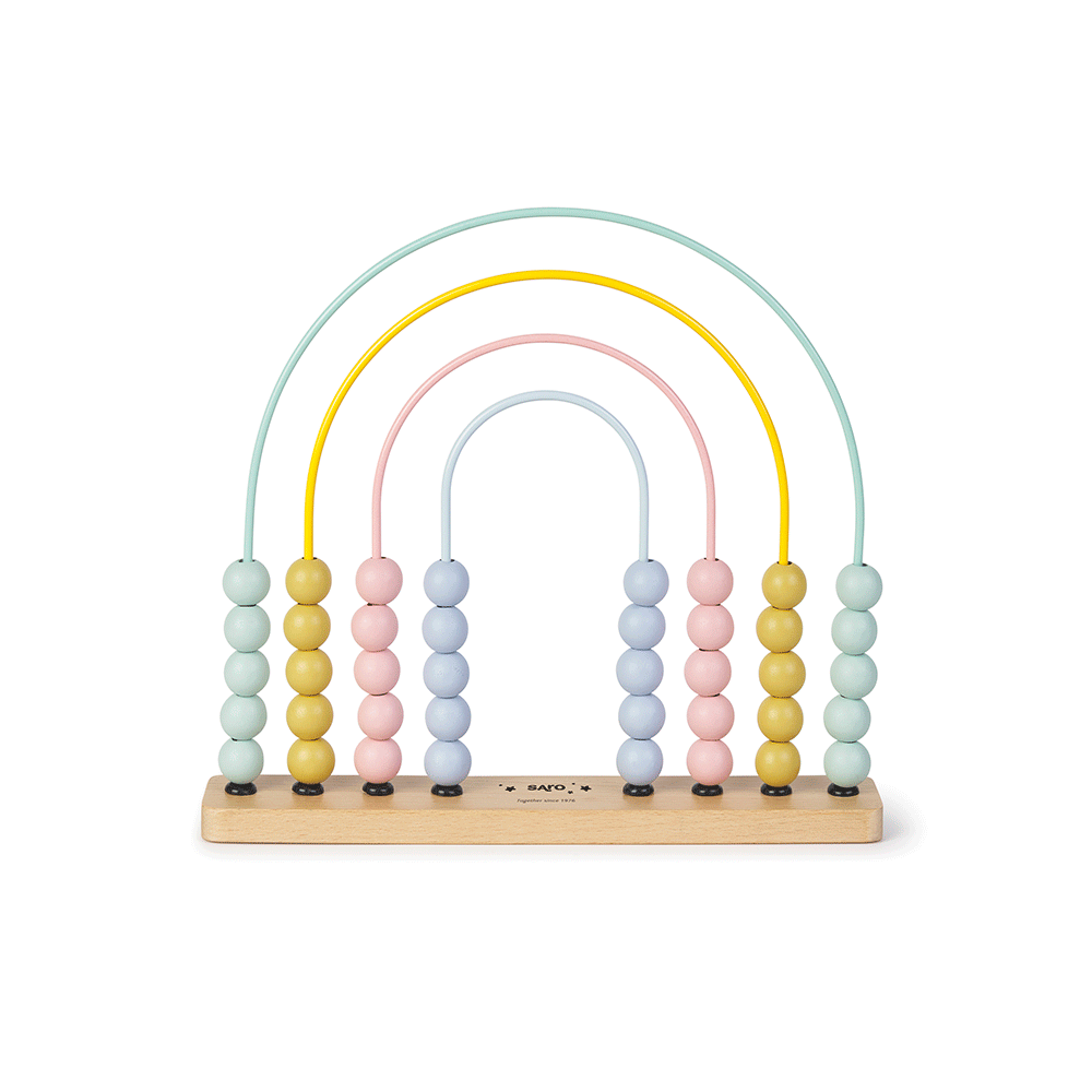SARO | Abakus „Regenbogen“ | Bunt