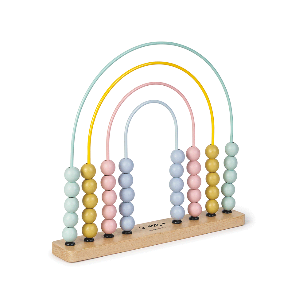 SARO | Abakus „Regenbogen“ | Bunt