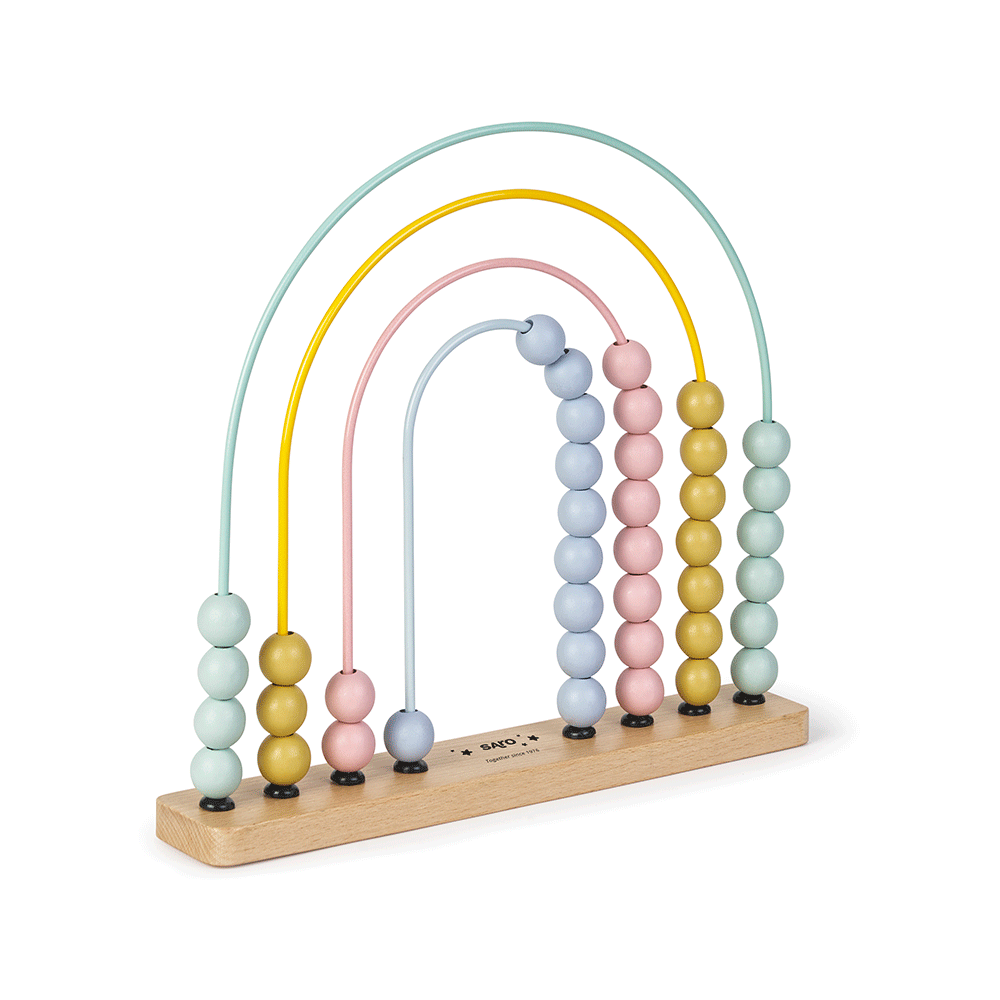 SARO | Abakus „Regenbogen“ | Bunt