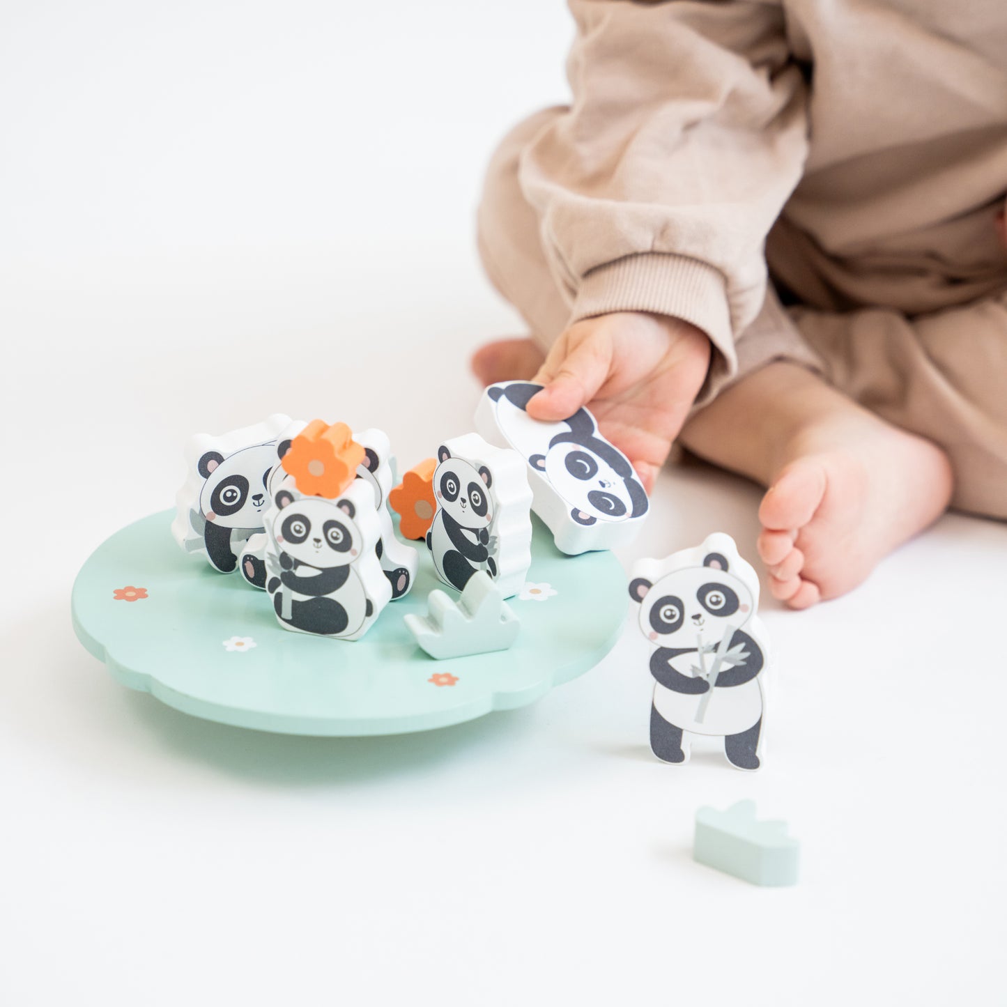 SARO | Balancespiel „Panda" | Bunt