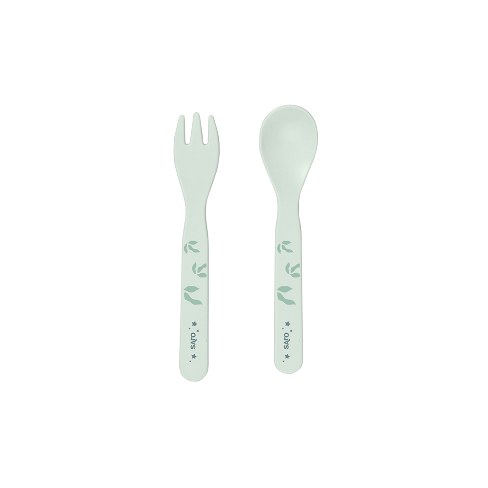 SARO | Kinder Geschirr-Set „Dinos“ 5tlg. | Rosa
