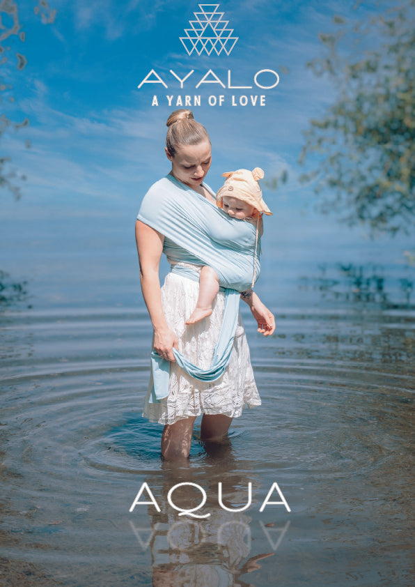 AYALO - AQUA WRAP | perfekt im Wasser | perfekt zum Duschen | aus Yogatex-Material - ADViKiDS