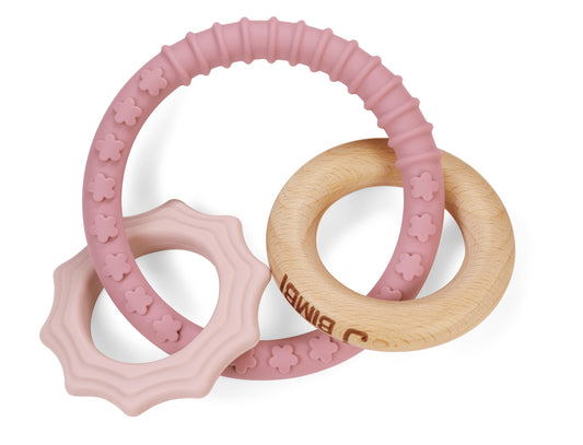 J BIMBI Bite&Play Charms Beißring 4M+ - ADViKiDS