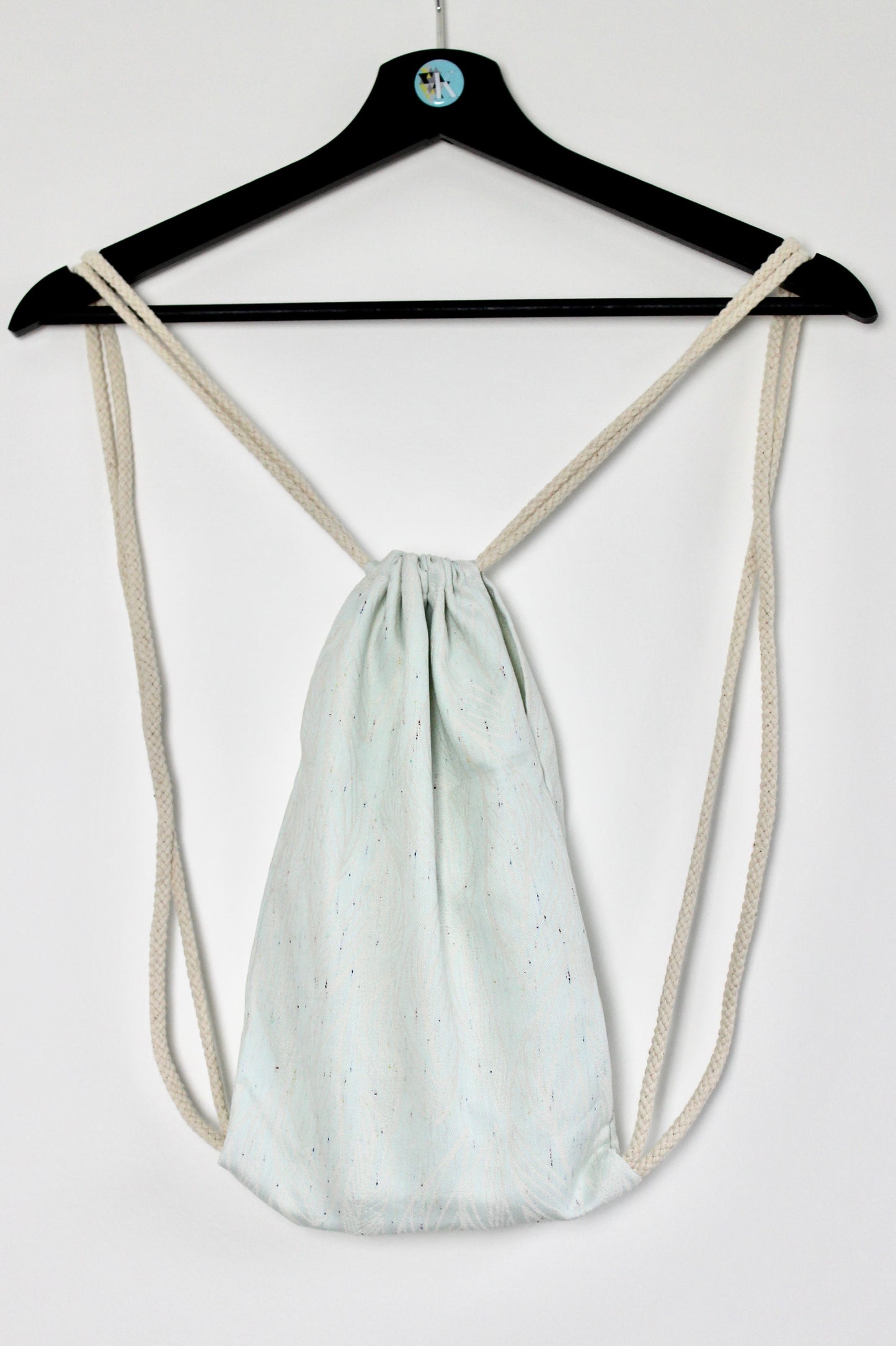 KAAMI | Tragetuch aus Bio-Baumwolle | Gr. 8 | 570cm | Dancing like a Feather Mint Konfetti - ADViKiDS