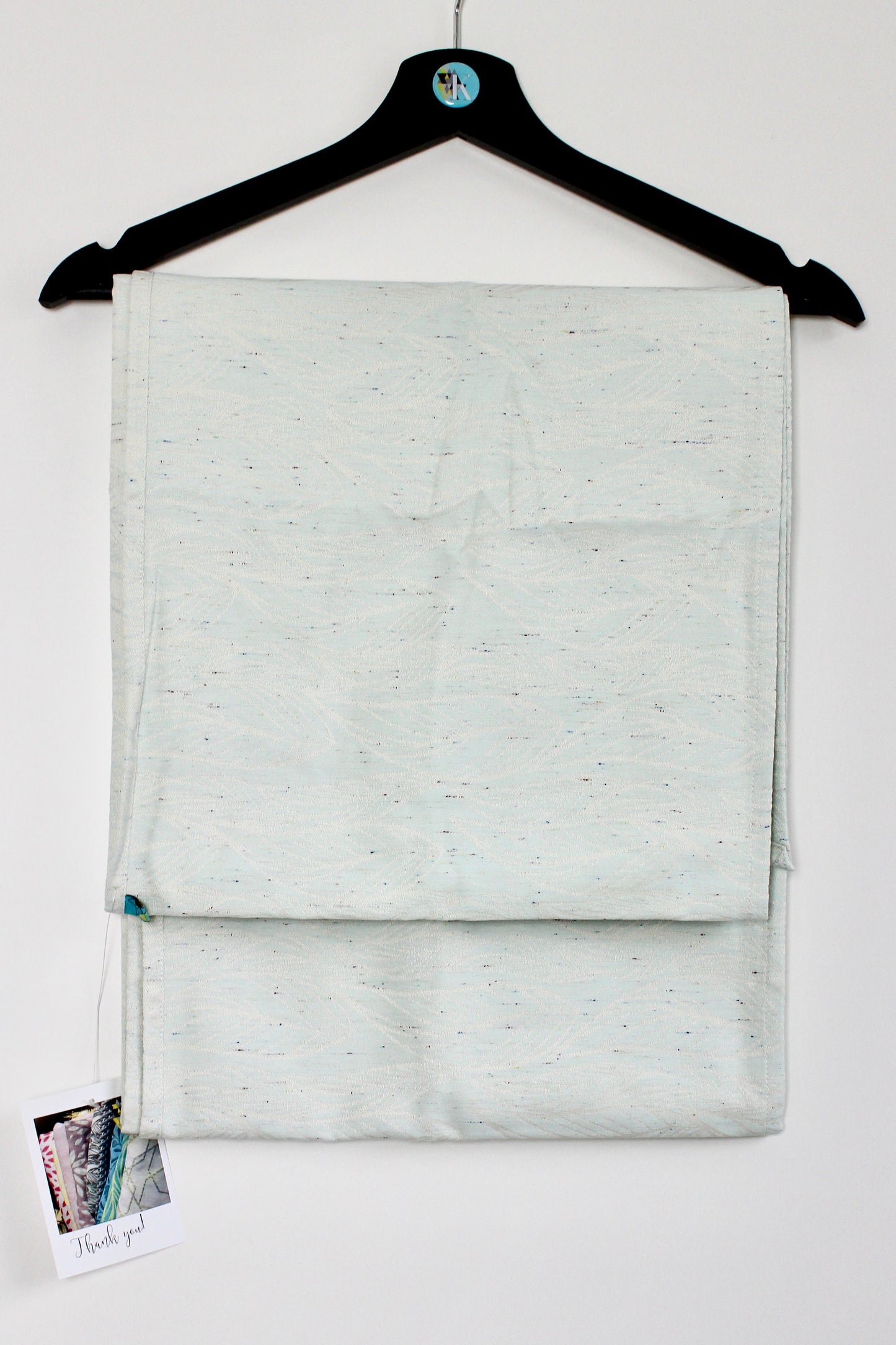 KAAMI | Tragetuch aus Bio-Baumwolle | Gr. 8 | 570cm | Dancing like a Feather Mint Konfetti - ADViKiDS