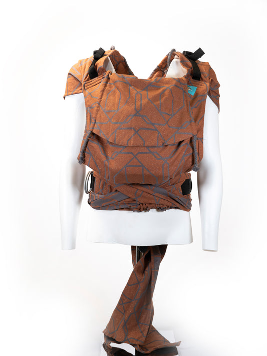 KAAMI | BuckleTai | komfortable Babytrage | Power of Love Copper - ADViKiDS