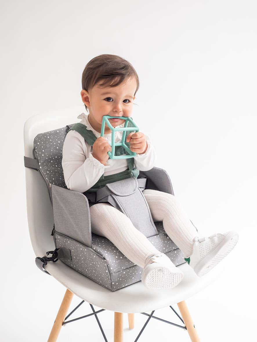 SARO | Reisehochstuhl „Vichy" | Grau - ADViKiDS