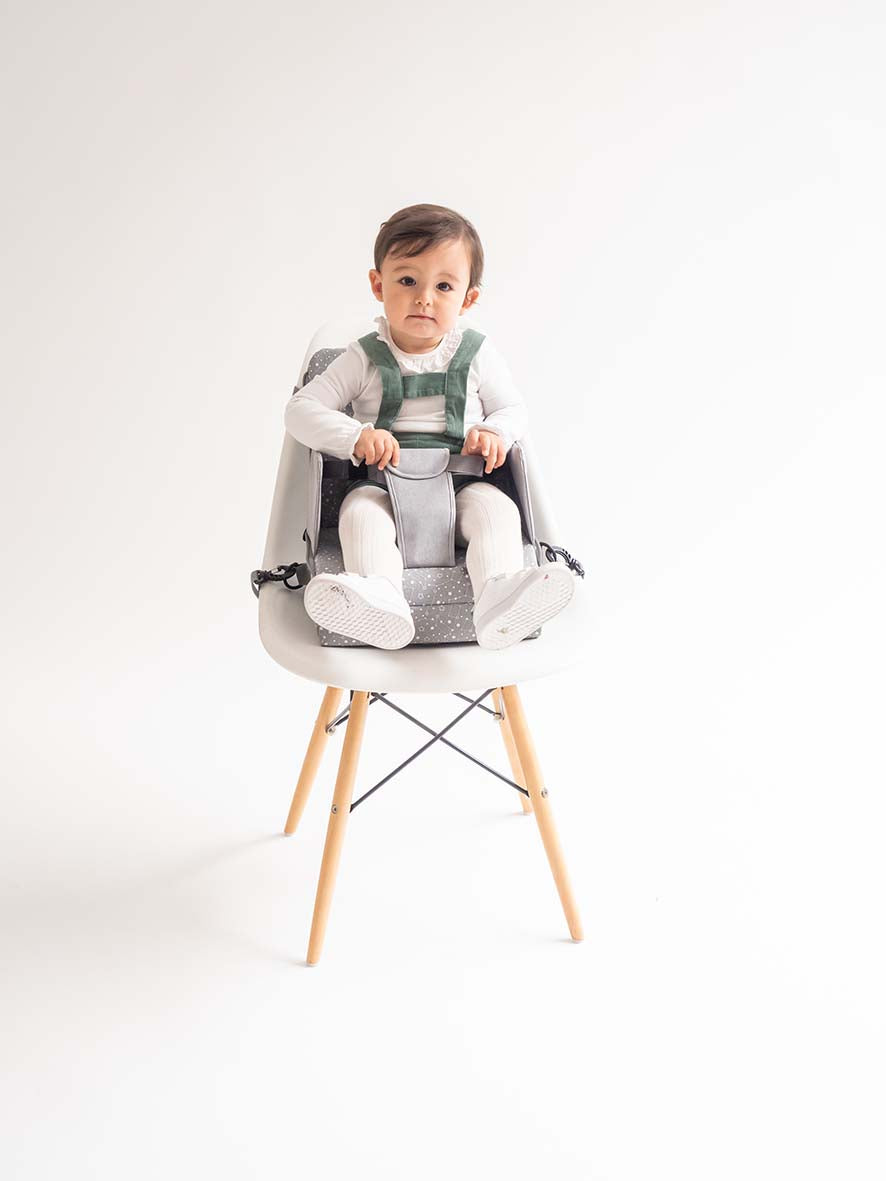 SARO | Reisehochstuhl „Vichy" | Grau - ADViKiDS