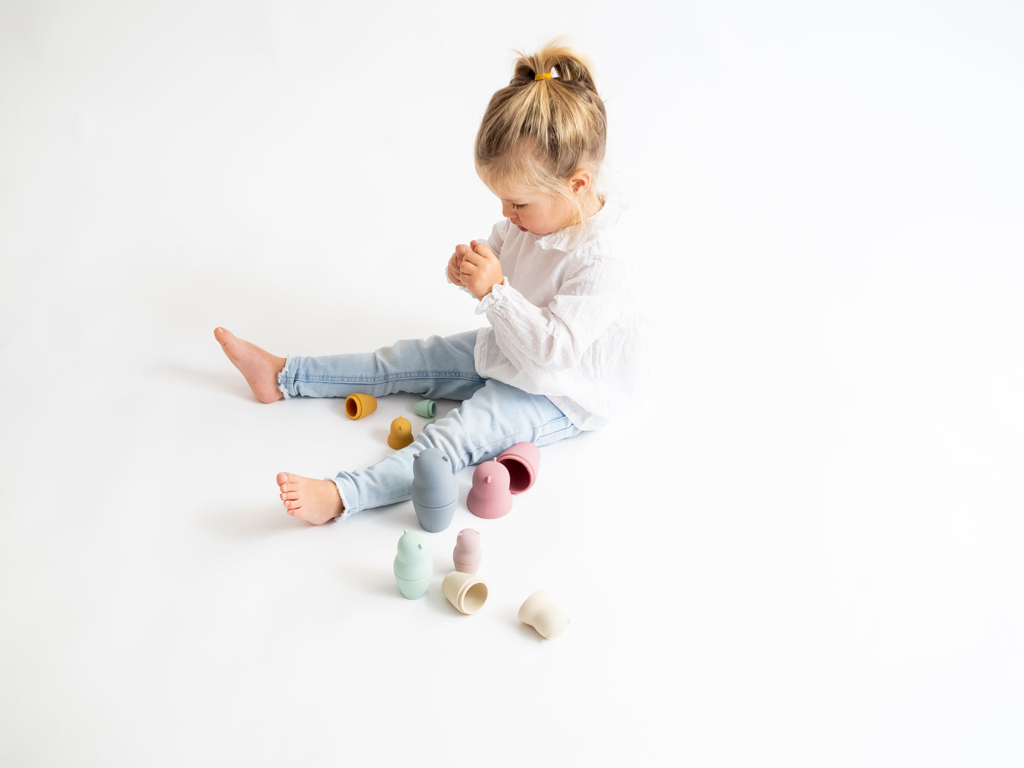 SARO | Steckspiel „Matroschka" | Blau