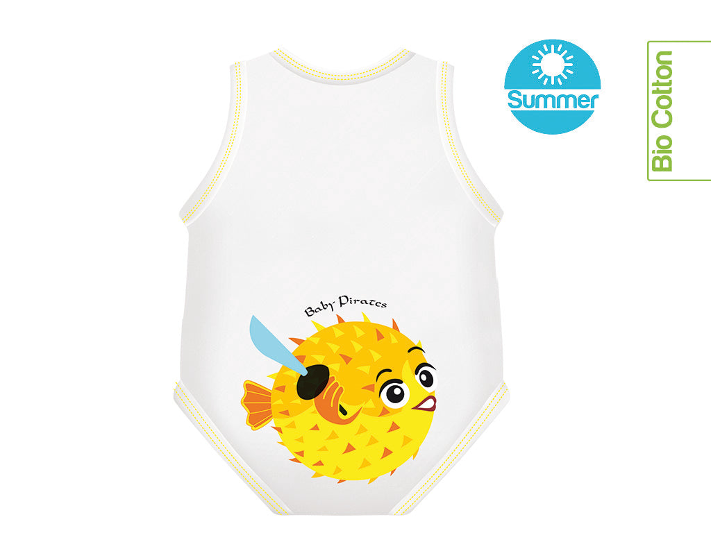 Mitwachsender Baby-Body aus Bio-Baumwolle (SOMMER) - ADViKiDS