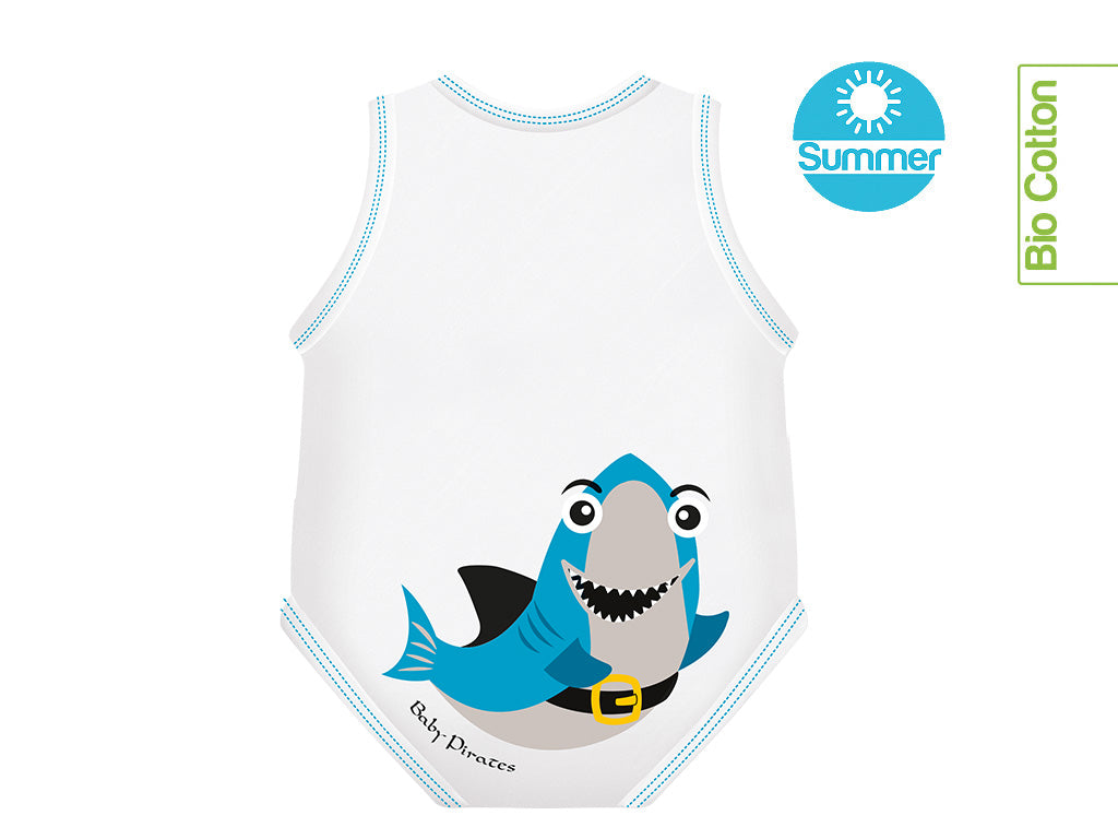Mitwachsender Baby-Body aus Bio-Baumwolle (SOMMER) - ADViKiDS