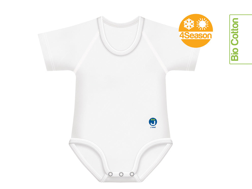 Mitwachsender Baby-Body aus Bio-Baumwolle (4SEASON) - ADViKiDS