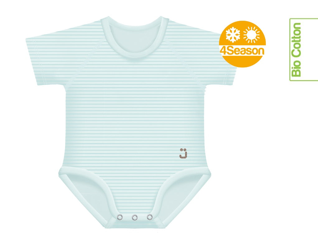 Mitwachsender Baby-Body aus Bio-Baumwolle (4SEASON) - ADViKiDS