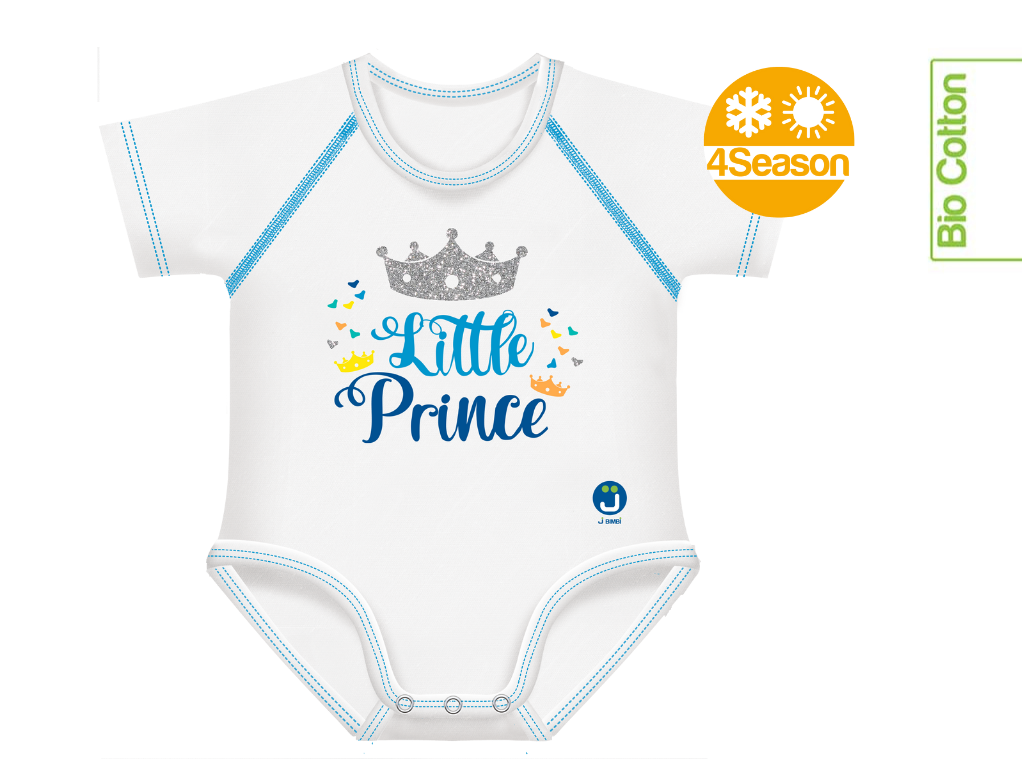 Mitwachsender Baby-Body aus Bio-Baumwolle (4SEASON) - ADViKiDS