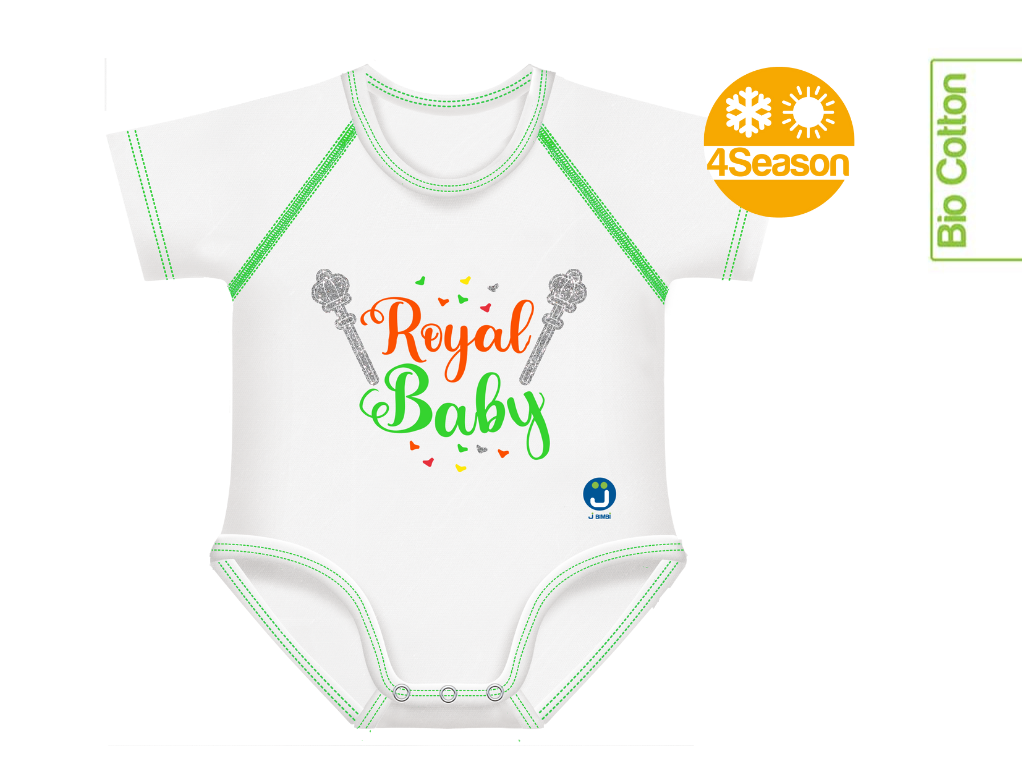 Mitwachsender Baby-Body aus Bio-Baumwolle (4SEASON) - ADViKiDS