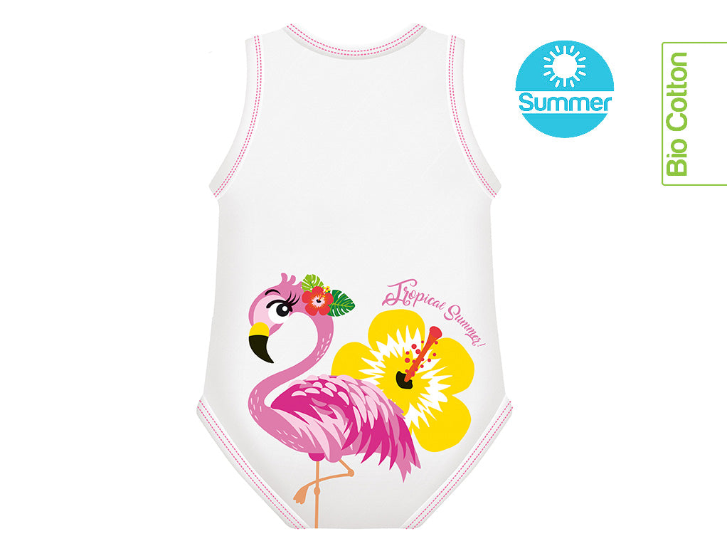 Mitwachsender Baby-Body aus Bio-Baumwolle (SOMMER) - ADViKiDS