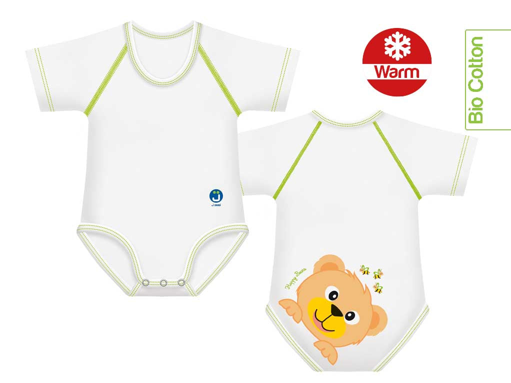 J BIMBI Body Winter, passend von 0-36 Monate - Herzensfreunde