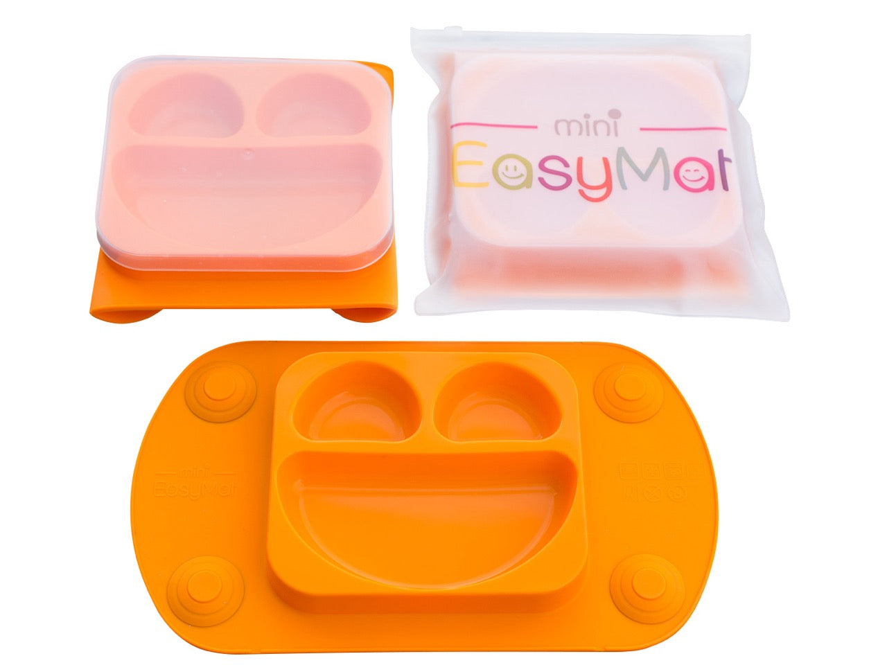 EASYTOTS Mini EasyMat Mini Silikontisch Set - Herzensfreunde