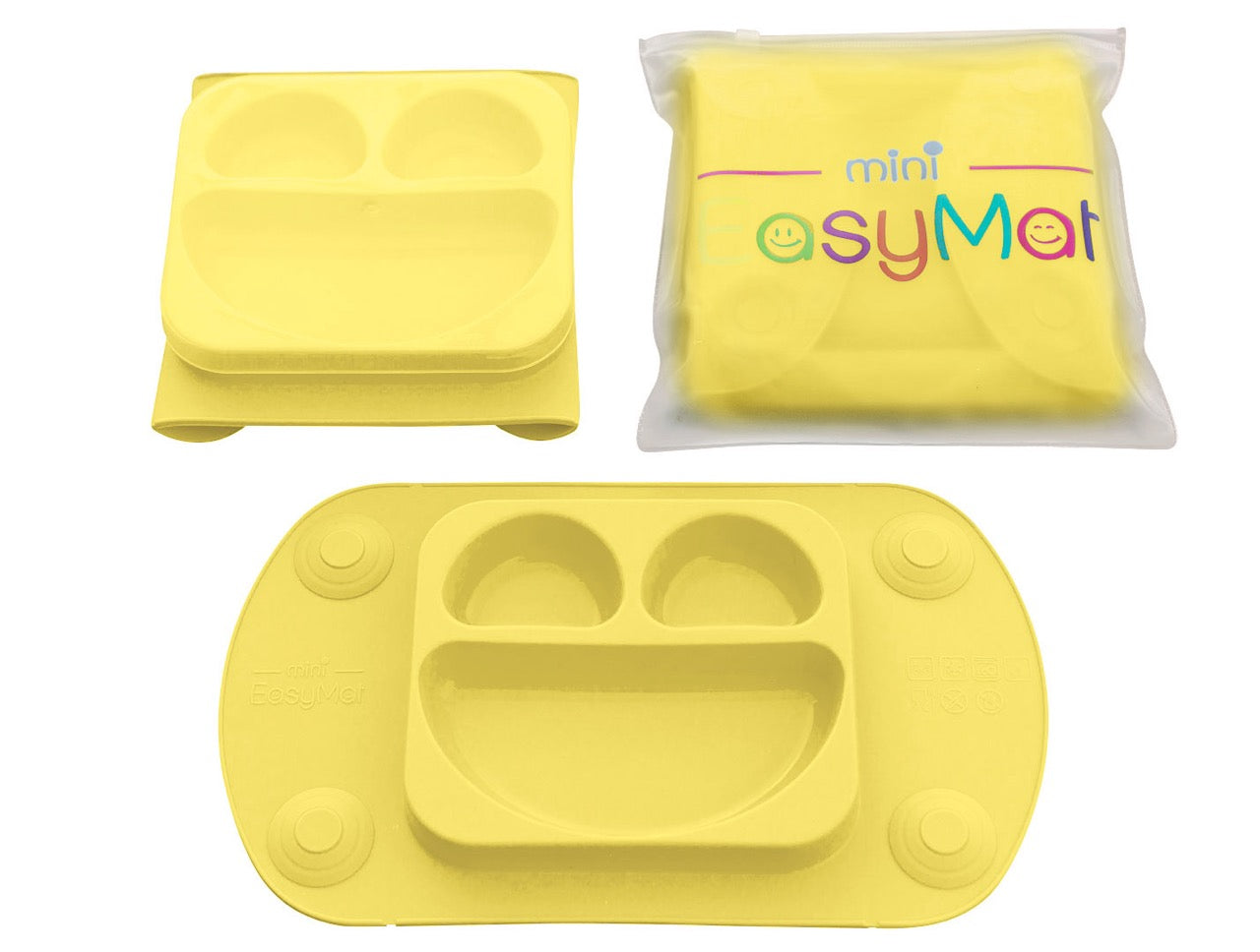 EASYTOTS Mini EasyMat Mini Silikontisch Set - Herzensfreunde