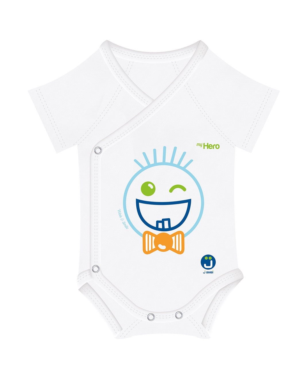 Baby-Body für Frühchen der mit wächst aus Bio-Baumwolle (4SEASON) - ADViKiDS