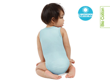 J BIMBI | mitwachsender Baby-Body | aus Bio-Baumwolle | SOMMER | SOLID COLOR - ADViKiDS