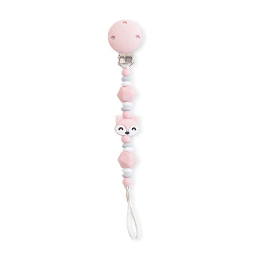 SARO | Schnullerkette „Foxy" | Rosa