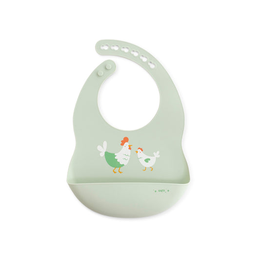 SARO | Silikonlätzchen "Farm" | Mint