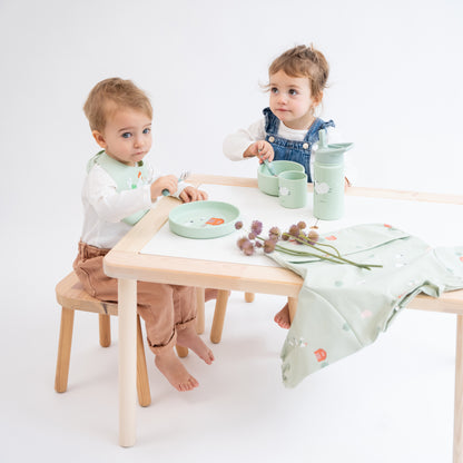 SARO | Ärmellätzchen wasserdicht "Farm" | Mint