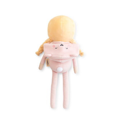 SARO | Plüschpuppe „Luna" | Rosa