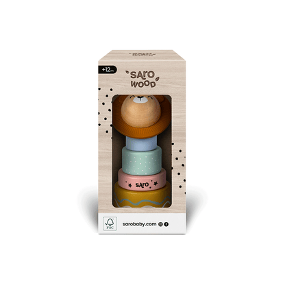 SARO | Steckspiel „Löwe" | Bunt