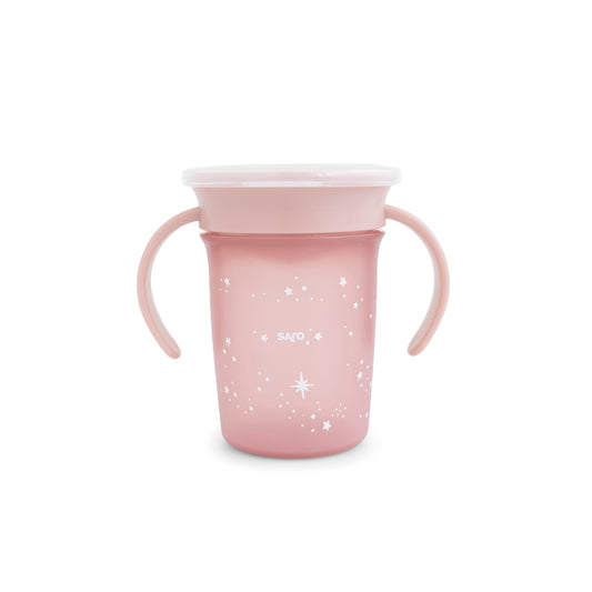 SARO | Trinklernbecher 360° | Rosa