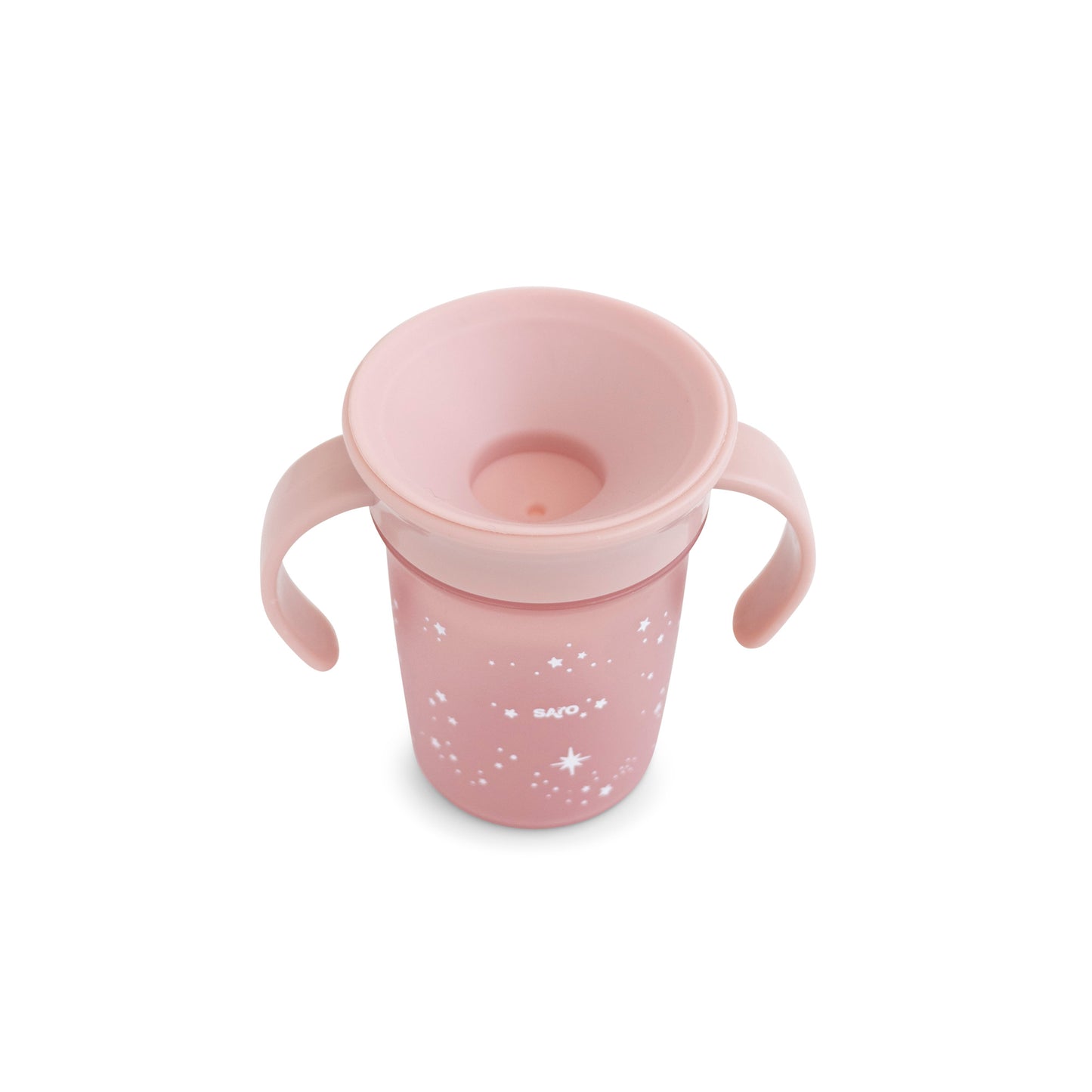 SARO | Trinklernbecher 360° | Rosa