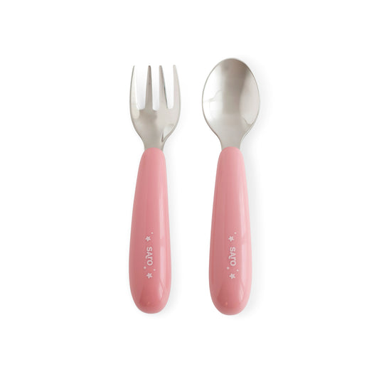 SARO | Kinder Besteck 2tlg. | Pink