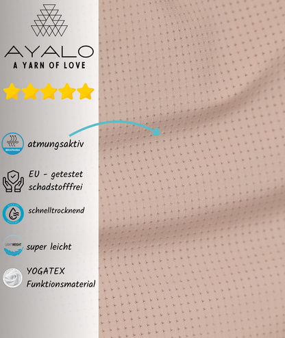 AYALO | AQUA RING SLING | perfekt im Wasser | perfekt zum Duschen | aus Yogatex-Material | My Pink Rose - ADViKiDS